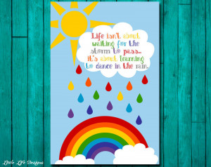 Rainbow Quotes For Kids Rainbow party decor.