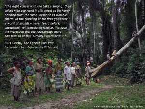 ... anthropological research in Central Africa (Baka Pygmies, Gabon