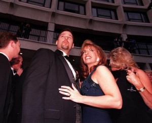 Paula Jones and Susan Carpenter McMillan