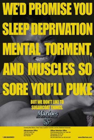One of my favorite Marine Corps recruiting posters. 