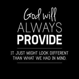 God #provide #single