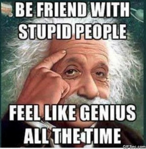 ... People vs. Genius - Funny Pictures, MEME and Funny GIF from GIFSec.com