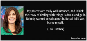 More Teri Hatcher Quotes