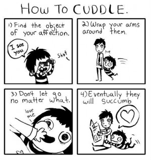 How To Cuddle – (Comic)
