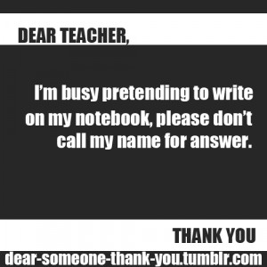 Dear Teacher Quotes