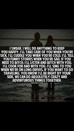 ... my world would crumble i m always gonna be here for you i love you