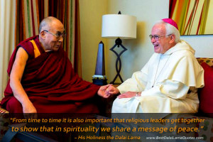 It is also important that religious leaders get together to show that ...