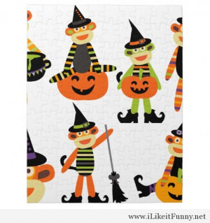 cute-halloween-sock-monkeys-jigsaw-puzzles1