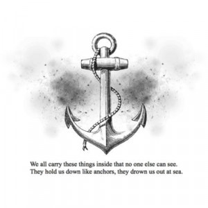 anchor, anchors, black and white