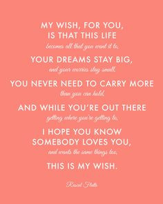 This Is My Wish For You Baptism Gift Printable File Graduation Gift ...