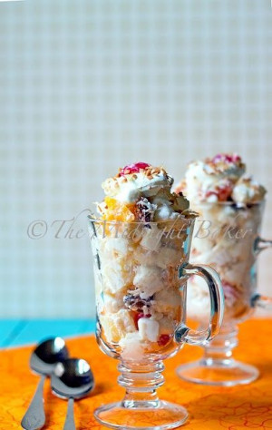 Ambrosia fruit salad - Healthy, yet still sweet enough for a ...