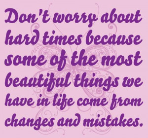 songsandsayings.comToday's song says hard times