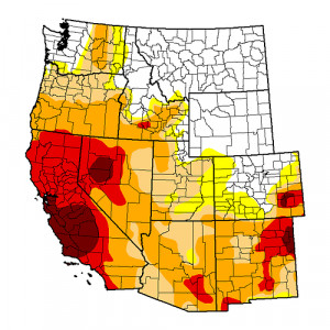 Drought now covers every last INCH of California.