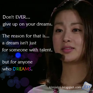 Quote Dream High Korean Drama