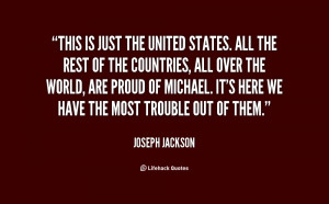 This is just the United States. All the rest of the countries, all ...
