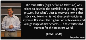 More Reed Hundt Quotes