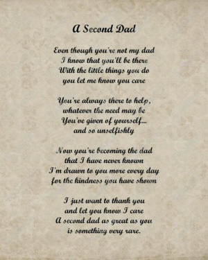 Step dad poem: Second Dads, Step Dads, Quotes, Poems For Stepdad, Step ...