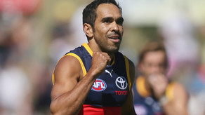Adelaide s recruit Eddie Betts kicked five goals as the Crows thrashed ...