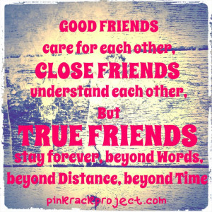 Good Friends Care For Each Other Close Friends Understand Each Other ...