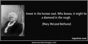 Mary mcleod bethune quotes