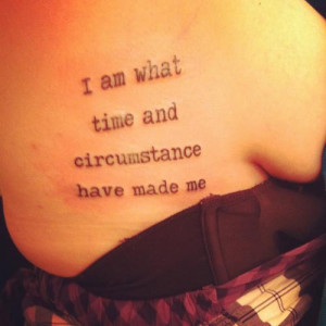 Shoulder Quote Tattoos