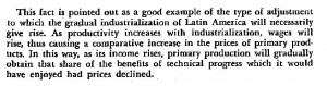 Industrialization, Wages and the Terms of Trade