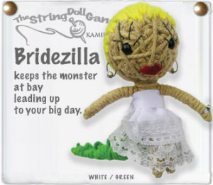 bridezilla string doll