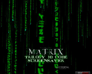 Matrix Trilogy 3d Screensaver