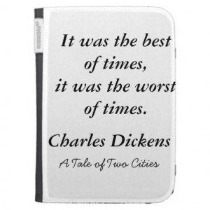 Dickens Quote Kindle Case