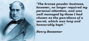 Henry bessemer famous quotes 5