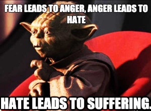 Yoda: Fear Leaded, Hate Leaded, Stars War, Yoda Quotes, Grandmast Yoda ...