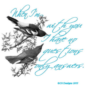 Free Printable Birds With Quote