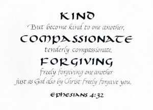Ephesians 4:32 (Unframed) $25.