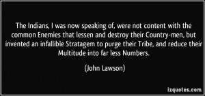 More John Lawson Quotes