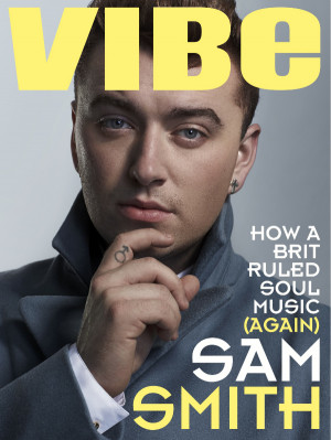 ... Sam Smith . Check out the title they gave him inside, plus Keyshia