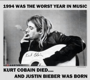 Kurt cobain.