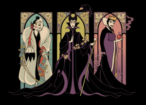 Threadless: Disney Villains Tees