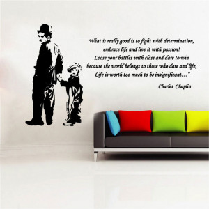 picture quote vinyl wall art celebrities famous quotes vinyl wall ...