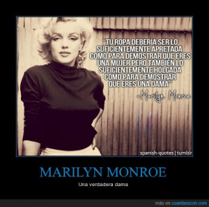 spanish quotes tumblr marilyn monroe