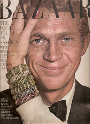STEVE McQUEEN HARPER'S BAZAAR FEBRUARY 1965 RICHARD AVEDON “I’m ...