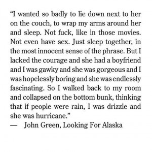 book, john green, looking for alaska, quote, text, typography