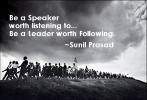 leaders are “born to lead ,” while another claims that leadership ...