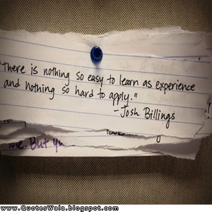 experience quotes experience quotes experience quotes experience ...