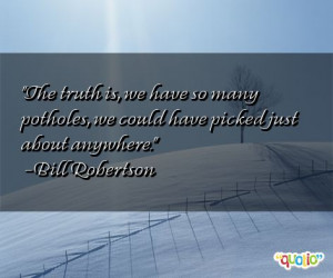 Potholes Quotes