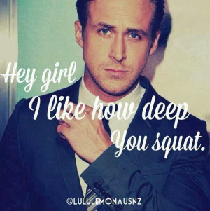 Hey girl! I like how deep you squat #fitness #motivation
