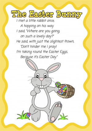... , These Famous Christian Easter Poems For Preschoolers Will Help You