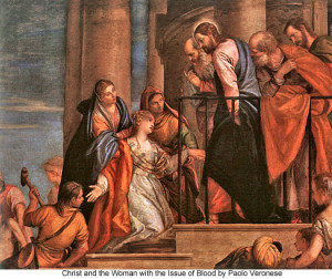 Christ and the Woman with the Issue of Blood by Paolo Veronese
