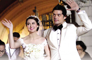 Marian Rivera and Dingdong Dantes were euphoric on their wedding day ...