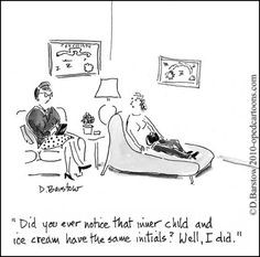Psychotherapy Funnies, Mental Health, Cream Therapy, Ice Cream, Health ...