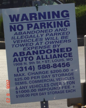 Funny No Parking Signs (30 pics) - Picture #23